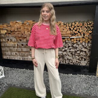 Eloise Striped T-shirt Roze pre order 26-6