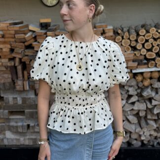 Polka dots top