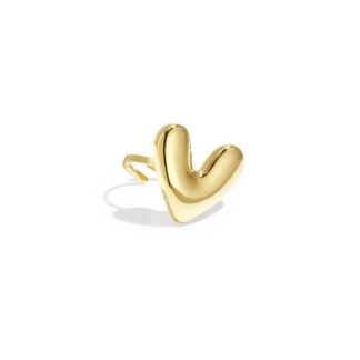 Hart ring goud