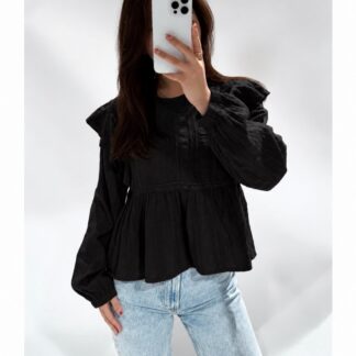 Gaia blouse zwart