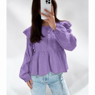 Gaia blouse lila